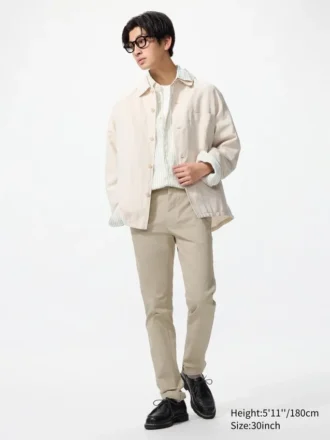 Slim fit chino broek voor heren