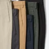 Slim fit chino broek voor heren