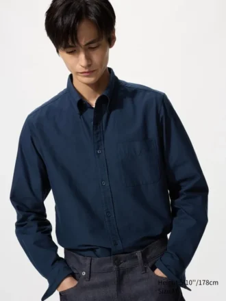 Slim fit Oxford-overhemd voor heren
