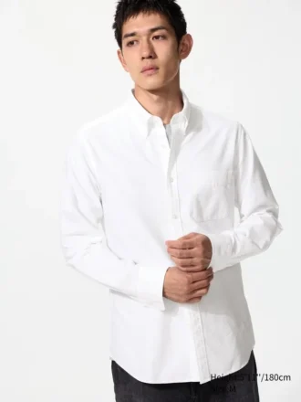 Slim fit Oxford-overhemd voor heren