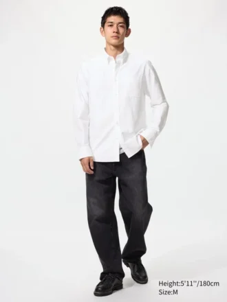 Slim fit Oxford-overhemd voor heren