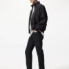 Slim straight jeans voor heren | Selvedge