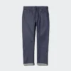 Slim straight jeans voor heren | Selvedge