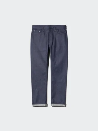 Slim straight jeans voor heren | Selvedge