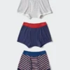 Slips voor kinderen | 3 stuks | Gestreepte