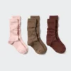 Slouchy sokken voor dames | 3 paar