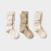 Slouchy sokken voor dames | 3 paar