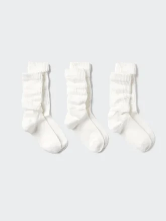 Slouchy sokken voor dames | 3 paar