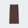 Smalle rok met plooien voor dames
