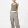 Smart Wide-broek voor dames | Gestreepte