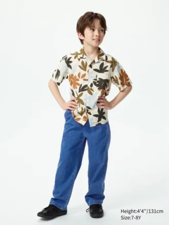Stretch Easy-broek voor kinderen | Denim
