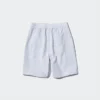 Stretch Easy-Shorts voor heren | Seersucker | 20 cm