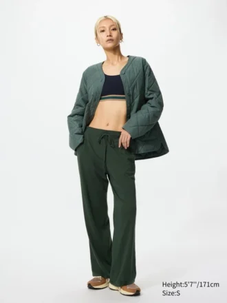 Stretch jersey Easy-broek voor dames | Katoenmix