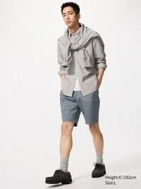 Stretch slim fit Shorts voor heren | 9″
