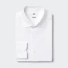 Super Non-Iron slim overhemd voor heren | Spread kraag