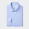 Super Non-Iron slim overhemd voor heren | Spread kraag