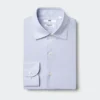 Super strijkvrij slim fit herenoverhemd | Spreidkraag | Geruit