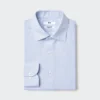 Super strijkvrij slim fit herenoverhemd | Spreidkraag | Geruit