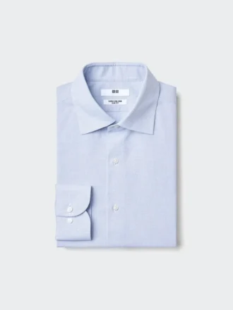 Super strijkvrij slim fit herenoverhemd | Spreidkraag | Geruit