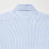 Super strijkvrij slim fit herenoverhemd | Spreidkraag | Gestreepte