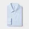 Super strijkvrij slim fit herenoverhemd | Standaard kraag | Geruit