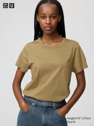 Supima Cotton-katoenen T-shirt voor dames