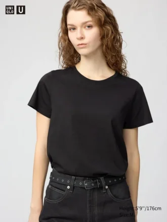 Supima Cotton-katoenen T-shirt voor dames