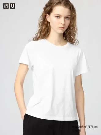Supima Cotton-katoenen T-shirt voor dames