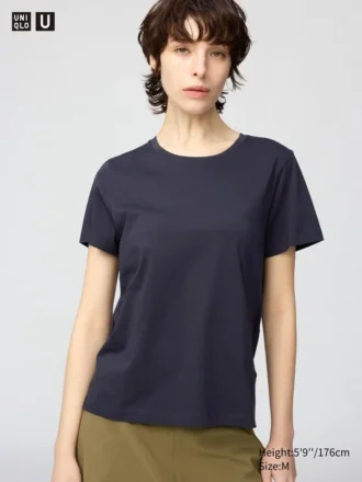 Supima Cotton-katoenen T-shirt voor dames