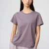 Supima Cotton-katoenen T-shirt voor dames