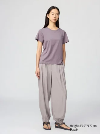 Supima Cotton-katoenen T-shirt voor dames