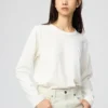 Supima Cotton-katoenen T-shirt voor dames | Longsleeves