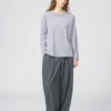 Supima Cotton-katoenen T-shirt voor dames | Longsleeves