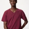 Supima®-katoenen T-shirt met V-hals voor heren