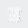 T-shirt met pofmouwen voor kinderen | Borduursel