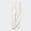 Tapered broek van linnen en katoen voor dames | Tall