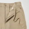 Tapered broek van linnen en katoen voor dames | Tall