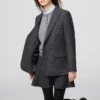 Tweed jas voor dames