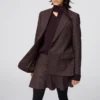 Tweed jas voor dames