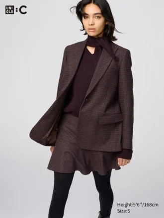 Tweed jas voor dames