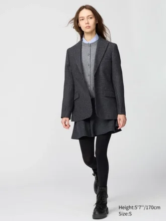 Tweed jas voor dames