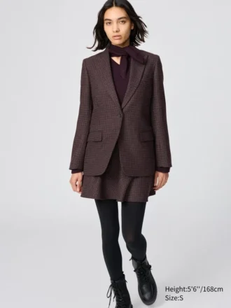 Tweed jas voor dames