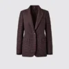 Tweed jas voor dames