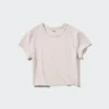 Ultra Stretch AIRism cropped T-shirt voor dames
