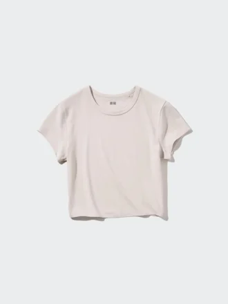 Ultra Stretch AIRism cropped T-shirt voor dames