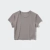 Ultra Stretch AIRism cropped T-shirt voor dames