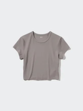 Ultra Stretch AIRism cropped T-shirt voor dames