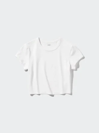 Ultra Stretch AIRism cropped T-shirt voor dames