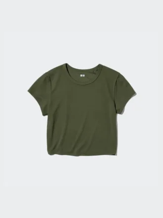 Ultra Stretch AIRism cropped T-shirt voor dames