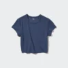 Ultra Stretch AIRism cropped T-shirt voor dames
